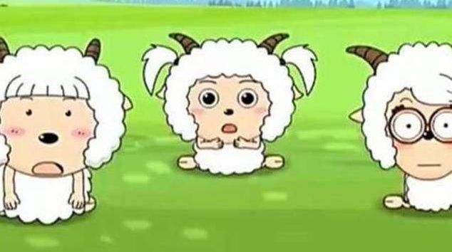 喜羊羊与灰太狼:最美的5只羊,美羊羊第4,喜羊羊暗恋最后一个