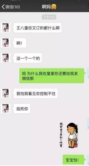 奇葩聊天记录:母亲，我想买一只狗养?母亲的回答能让我笑半年!