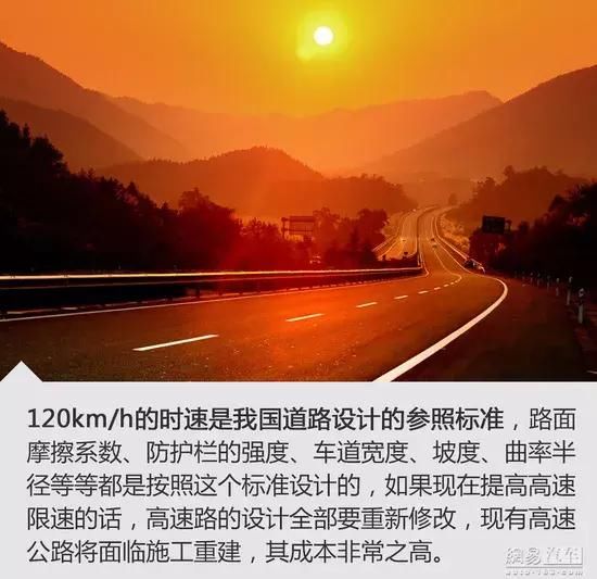 我国高速公路为什么限速120KM\/H？