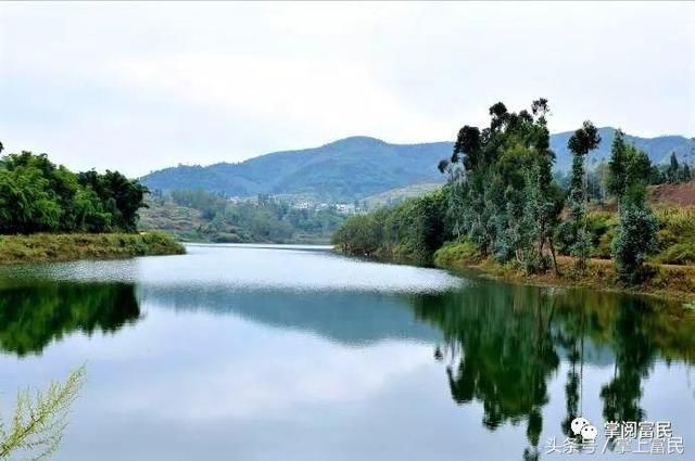 水中倒影，美到极致