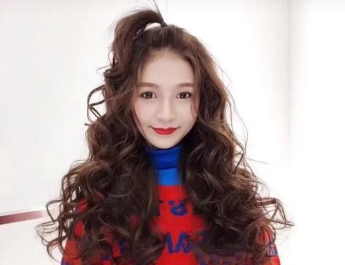 适合四五十岁女生a女生又有大全的中卷烫发发型韩版发型长发弹性图片