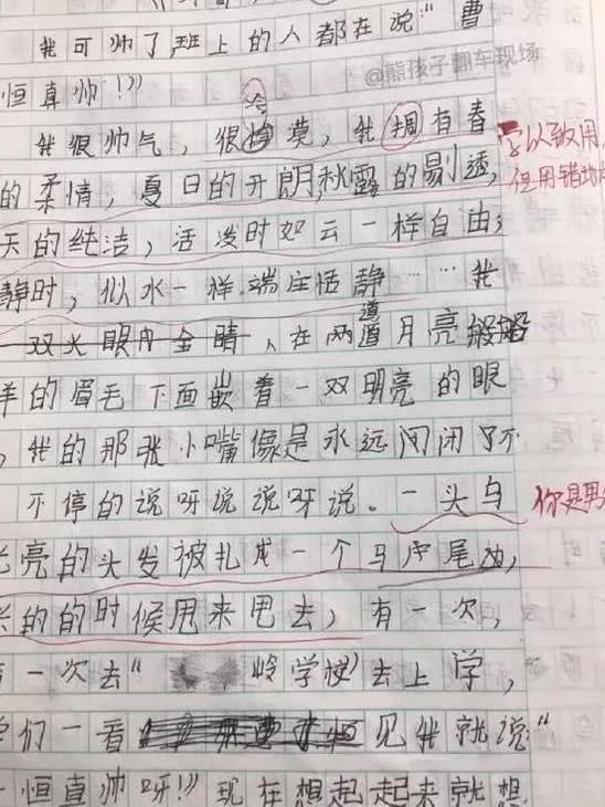小学生期末考试卷主持,晚会看了追着打小学生元旦词老师曝光图片