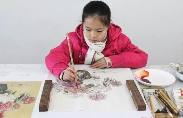 长沙县举办庆六一少儿中国画作品展,等您来品