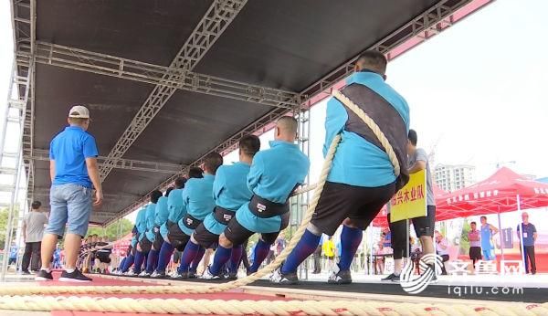 66秒|13支队伍角逐2018全国拔河新星德州站比赛