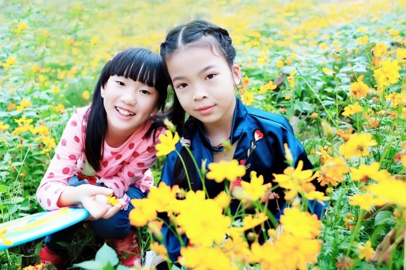 姗儿宝贝008 春天的颜色——云梯山公园踏春