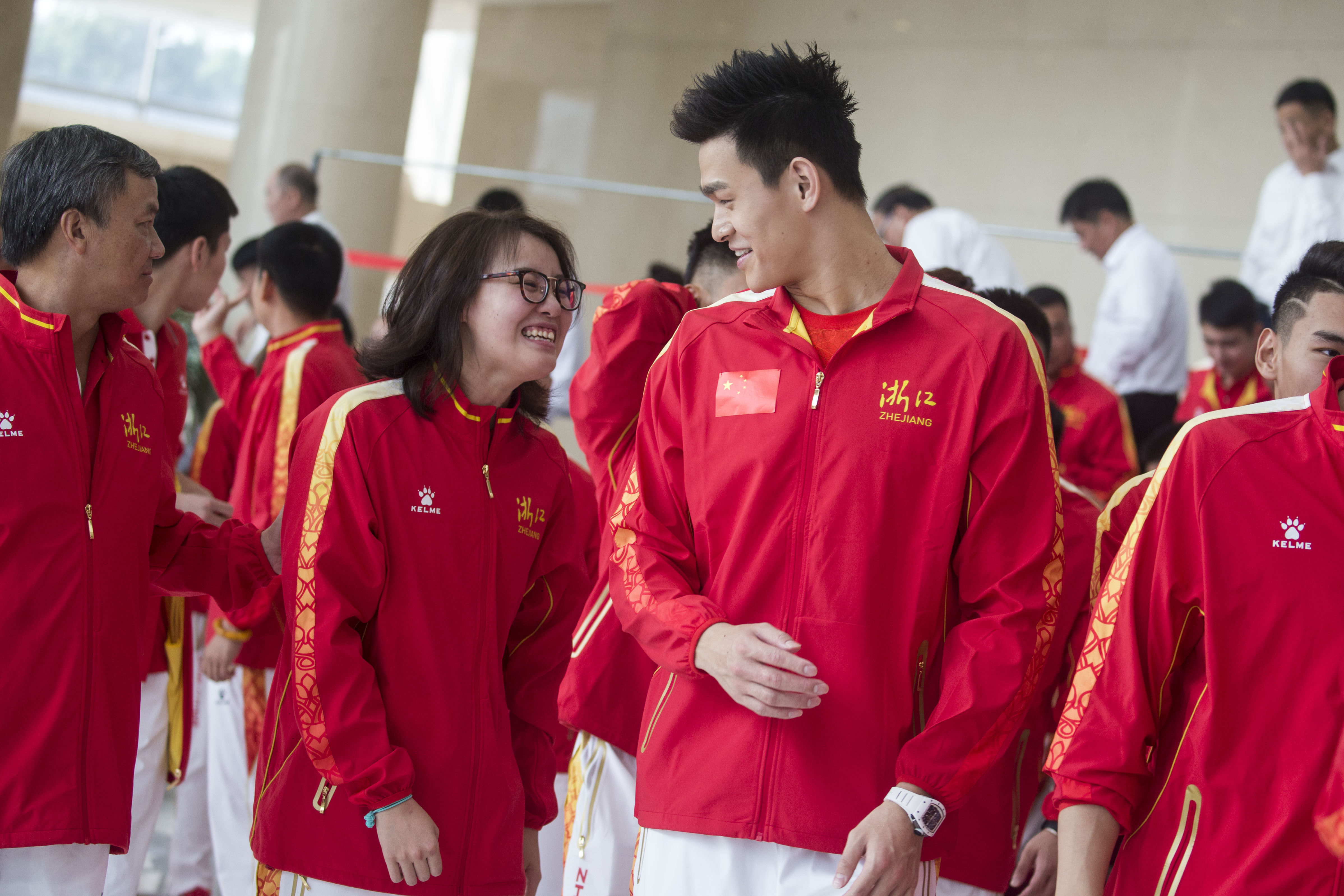 全运会浙江体育代表团举行总结表彰大会 飞人