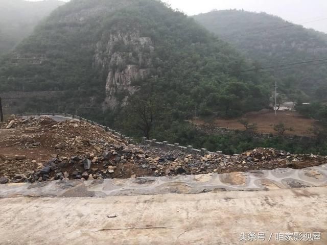 太行梯田风景美如画 涉县山中小村王金庄