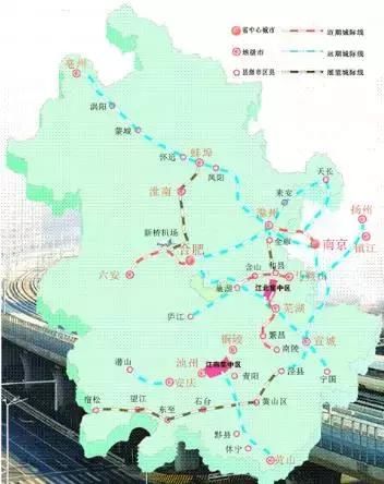 徐州-淮北-阜阳 强化安徽省与周边省份连接的省际出口通道 规划项目图片