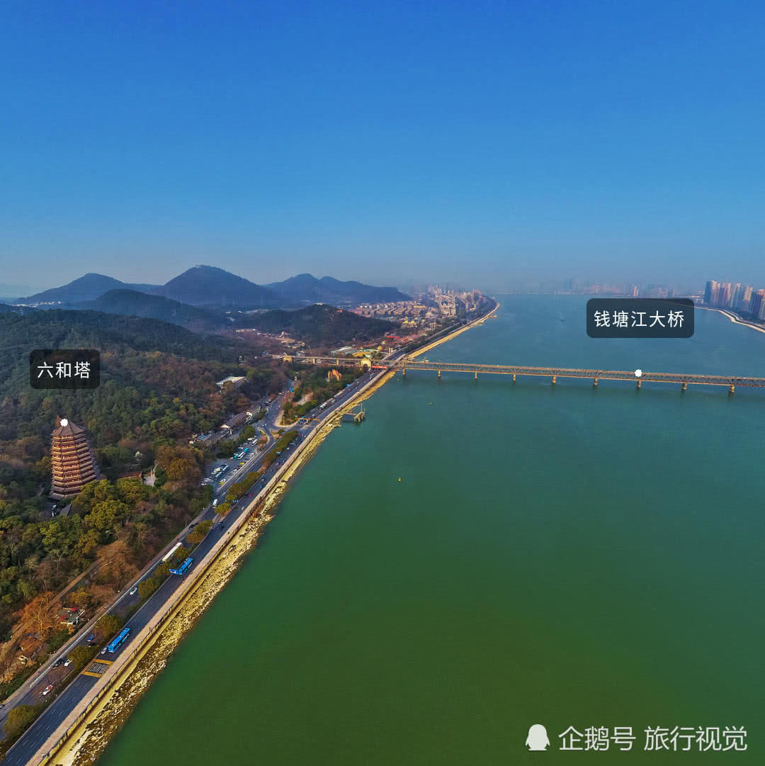 俯瞰杭州，不一样的角度，不一样的风景！