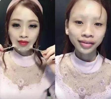 别迷恋抖音上那些男神女神了, 关美颜卸妆, 你都