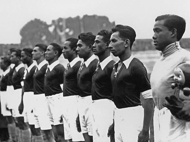 1938年世界杯罕见旧照,印尼成为最先打进世界