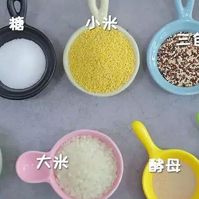 自制小米发糕 宝宝辅食食谱