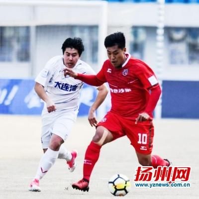 2018赛季男足足协杯赛场 多名扬州球员首发