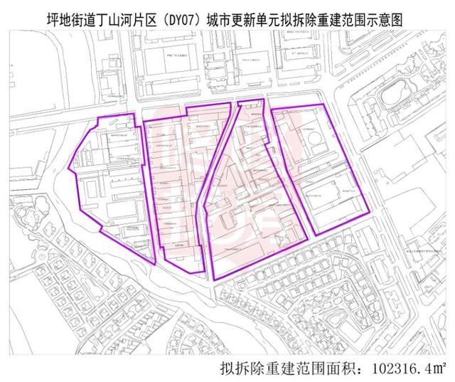 2018年龙岗区首批城市更新计划：坂田首个旧住宅立项成功！