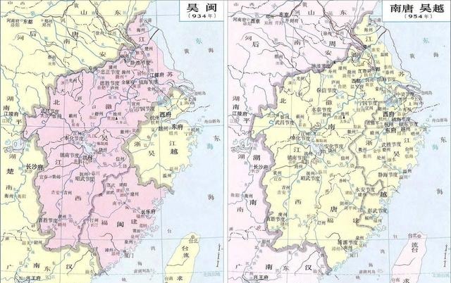 五代十国各国人口兵力_五代十国各国详细地图