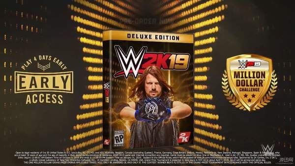 WWE 2K19摔角手阵容名单介绍