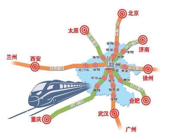 这几座城市高铁网络都成“米”字型，未来必将腾飞