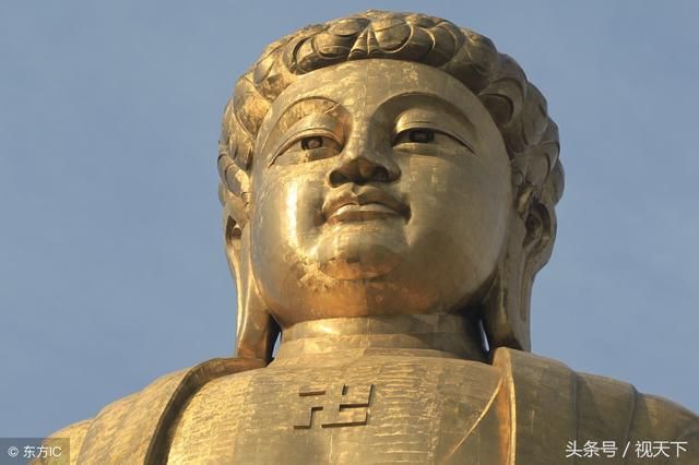这座佛教造像高108米，用了108公斤黄金，12年总投资12亿元