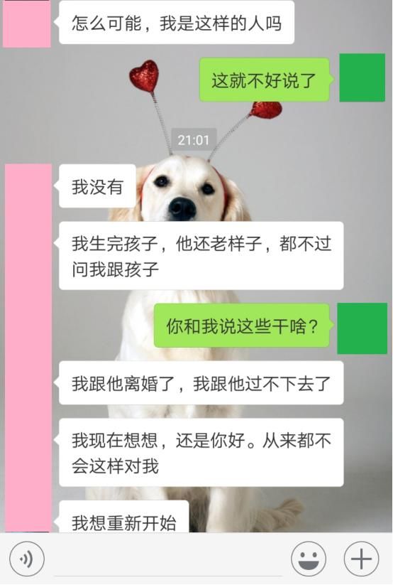 前妻又离婚了，带着刚满月的孩子想跟我复婚，你是怎么了？