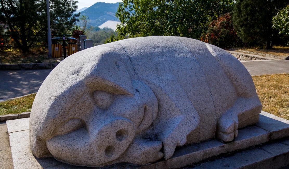 旅游风光:蟒山国家森林公园，终年葱翠，四季锦绣