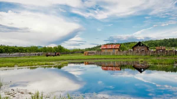 与世隔绝的世外桃源、隐藏在内蒙古大兴安岭深处的村庄:奇乾