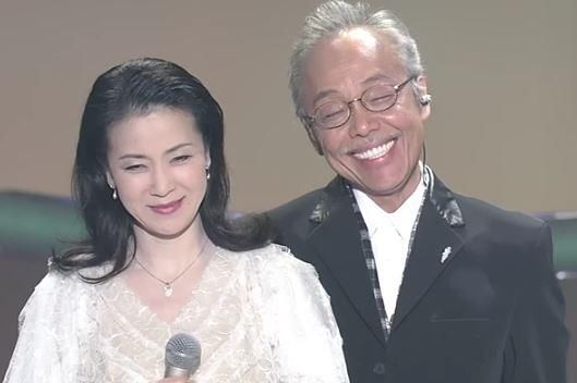 日本男女歌神谷村新司和坂本冬美合唱《秋止符