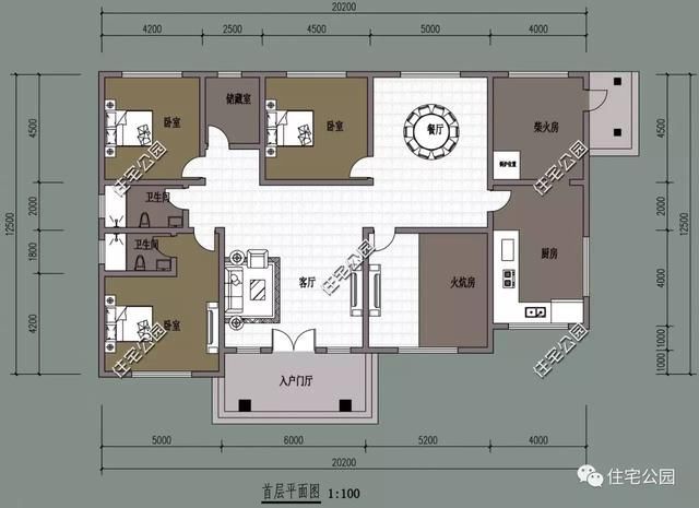 11x11米北方农村小平层，带火炕10万元搞定，比别墅都美！