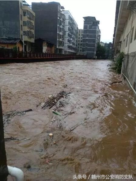 暴雨袭击！赣州多地遭遇洪水，上百人转移！市长紧急调度防汛工作