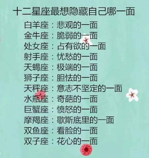 星座表十二星座性格 t015337b73acf4c316c.jpg