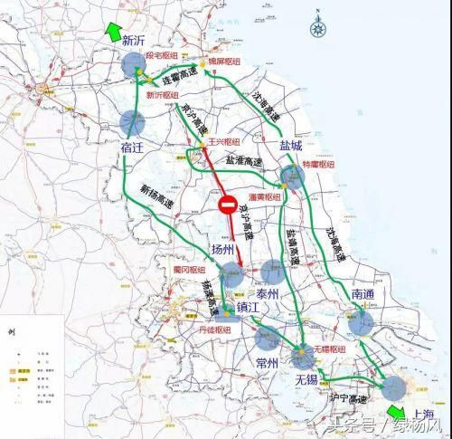 提醒！京沪高速王兴枢纽至江都区丁伙枢纽将实施封闭施工