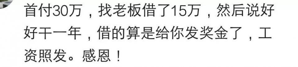 说说买房你自己出了首付钱的多少?网友:首付20万，借了18万