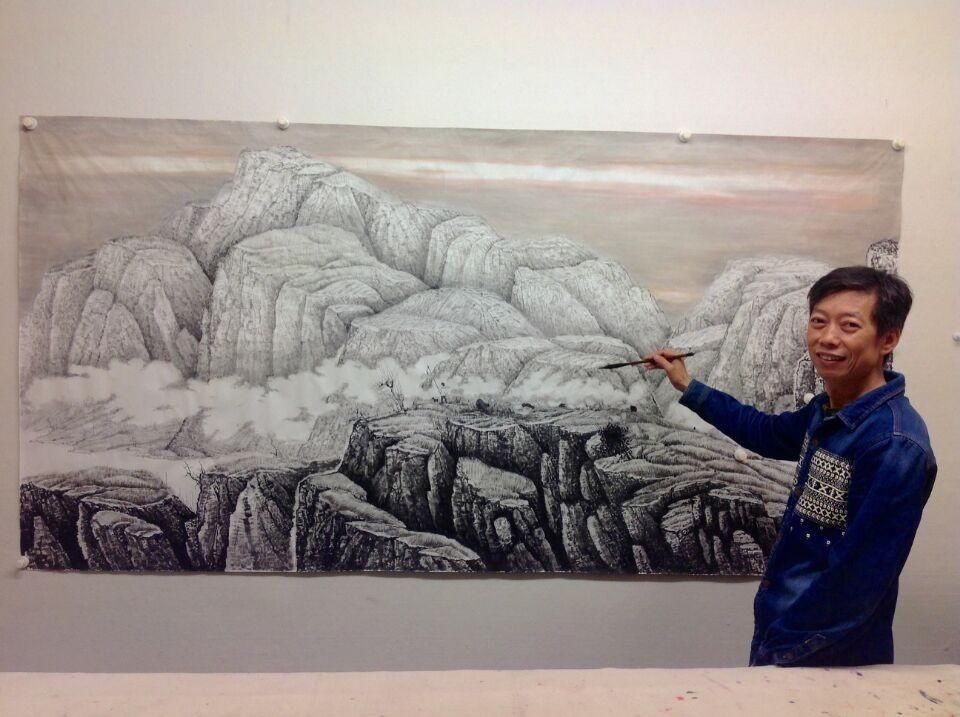 当代知名实力派画家郭永昌