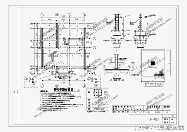 经济型农村三层自建房，占地127平，全套图纸含施工图免费分享！