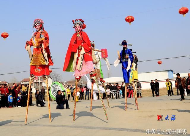 汉中城固“上元节”古会真热闹