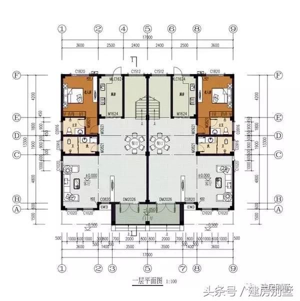 欧式风格的双拼别墅，一栋房可住六户，把商品房都比下去了