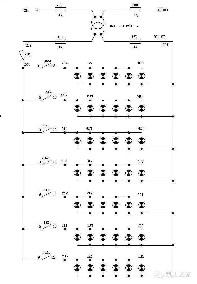 图解：电梯的电气原理