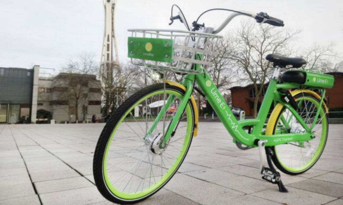 美国共享单车LimeBike完成7000万美元融资