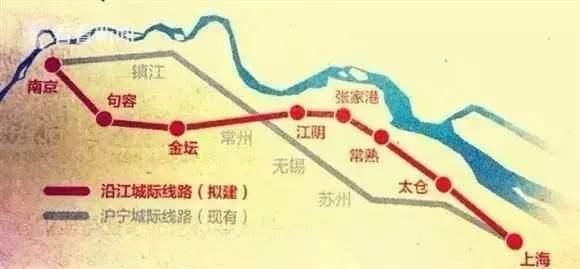 江苏南部沿江铁路9月份动工