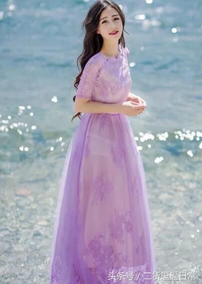 心理测试:4件紫色公主裙,穿哪件去约会?测你骨