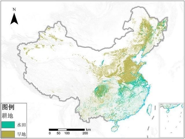 印度耕地面积和人口_1994年耕地面积分布图但由于我国人口众多,人均耕地面积