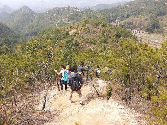 又一次行走在天台山