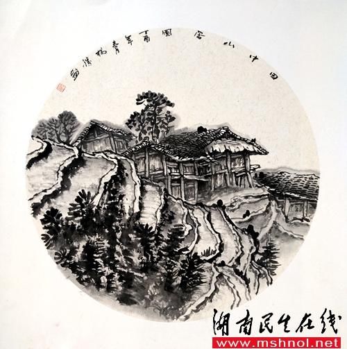 侗族青年画家杨绍啟(杨胜)：一笔一画 游于山水间