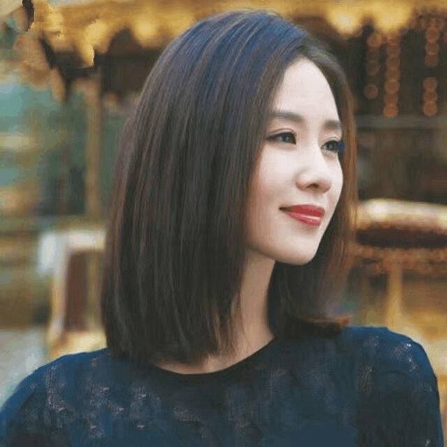 赵丽颖就是圆脸,包子脸,其实圆脸的女孩子贝克汉姆短背头发型图片