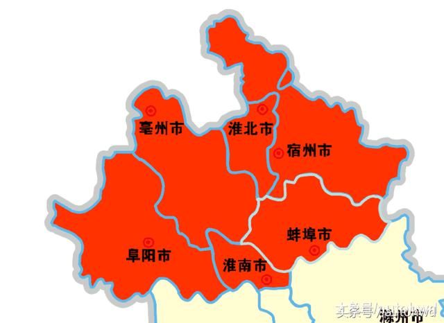 安徽哪些城市属于皖南、皖中和皖北，他们的经济差距有多大？