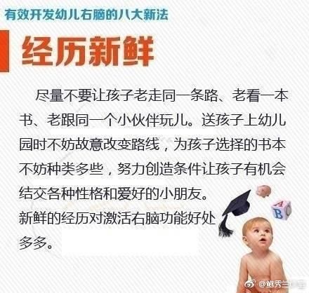 孩子右脑开发的八大新法，育儿教育必不可少