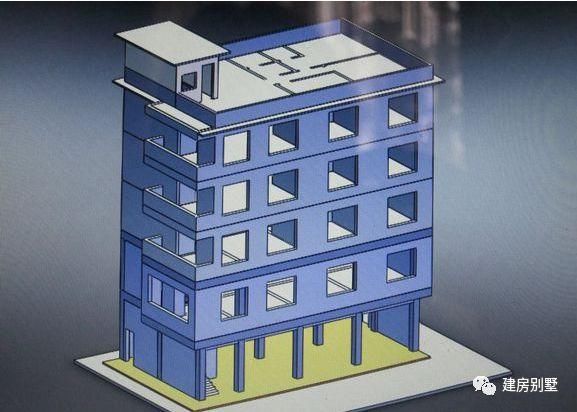 广西土豪55万自建6层豪宅，满堂红基础，混凝土就用了76方