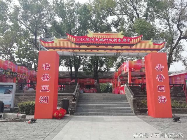 今年留在深圳过年的有福了：大鹏所城开启新春庙会，好不热闹