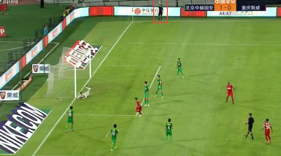 泰达在恒大身上吃了亏!中超边裁这次变聪明了