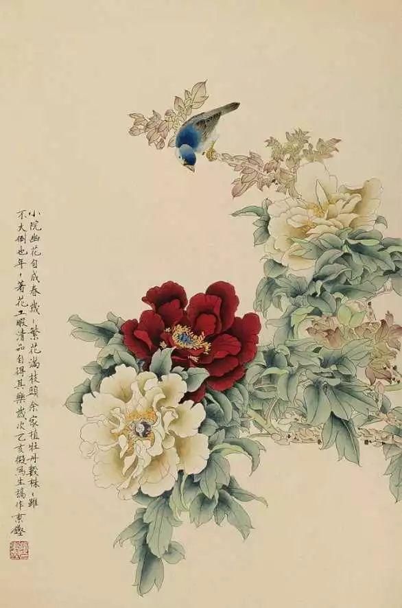 檀东铿｜工笔花鸟画赏析