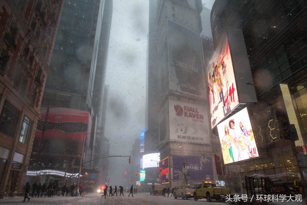 21小时气压猛降53百帕!怪兽级炸弹旋风冲击美